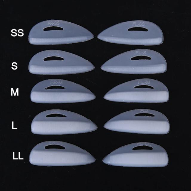 10 Pcs/Set Silicone Eyelash Perm Curlers Eye Lash Extension Graft Pads on Productcaster.