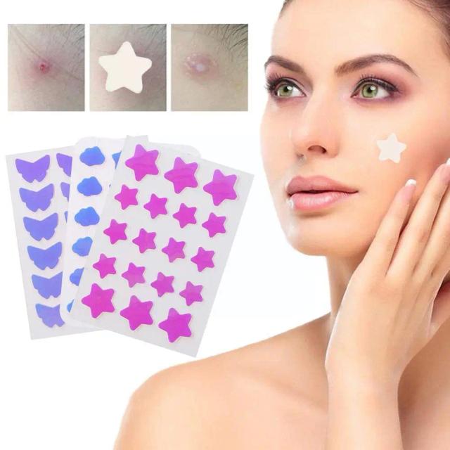 Colourful Cute Flower Invisible Acne Removal Pimple Spot Acne Tools Concealer Care Beauty Pimple Patch Scar Acne Sticker Fa H0B1 on Productcaster.