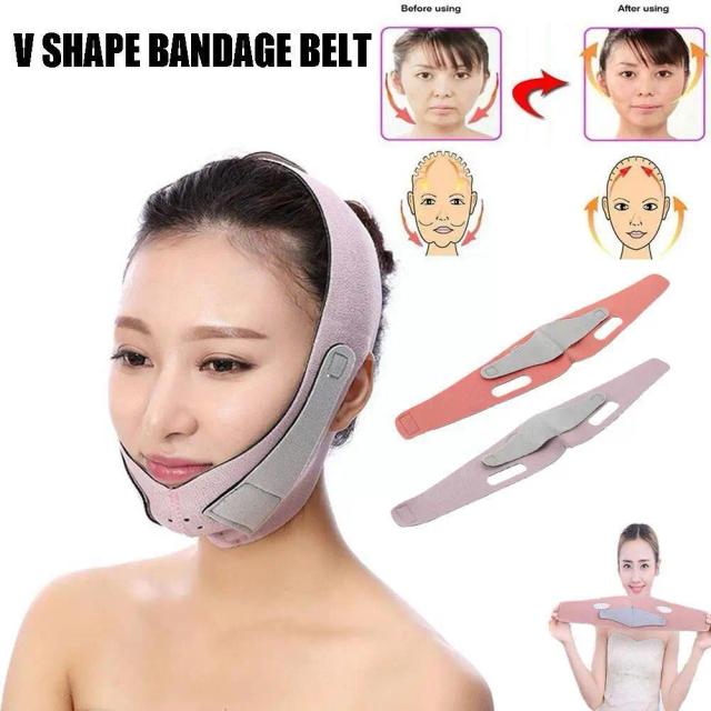 Women Face Slimming Mask V Line Cheek Chin Neck Shaper Tools Sleep Mask Belt Face Bandage Sculpting Beauty Massage Relax Li G7W2 on Productcaster.