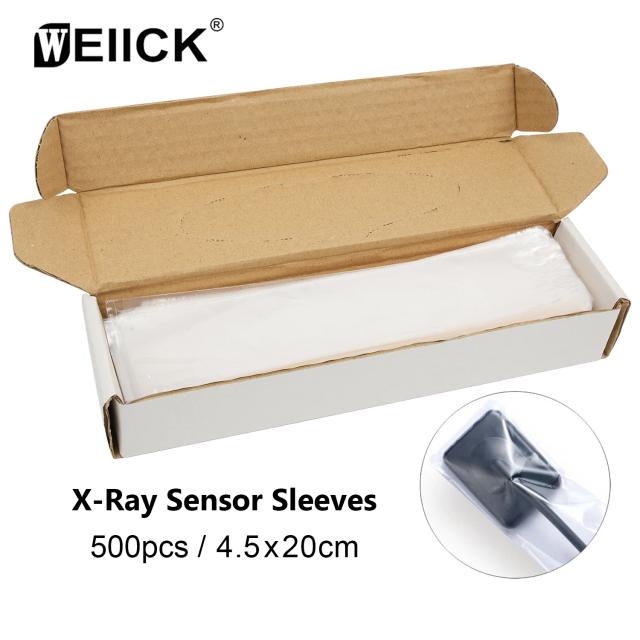 500pcs/Box WellCK New Dental Disposable Plastic X-Ray Digital Sensor Sleeves Cover Protector on Productcaster.