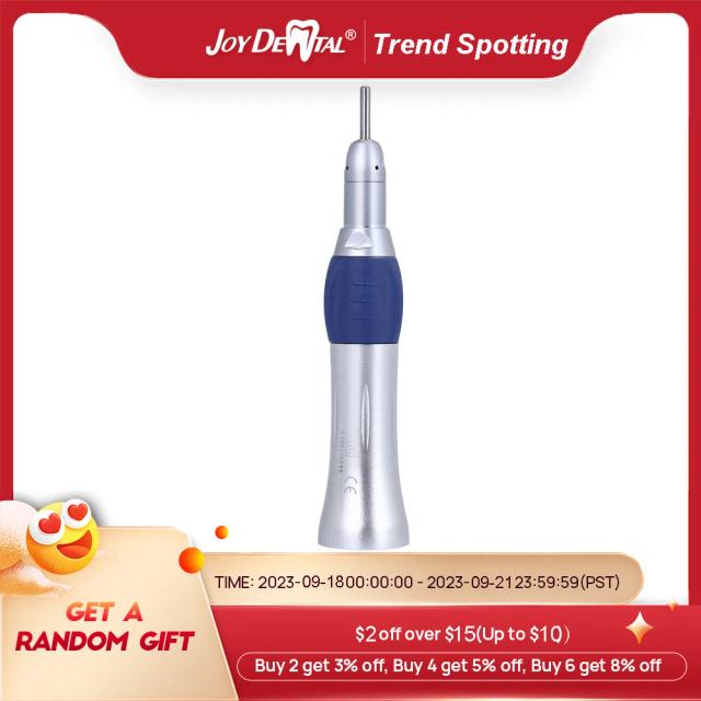 JOY DENTAL Slow Low Speed Straight Handpiece For Any Lab or E-type Motors on Productcaster.