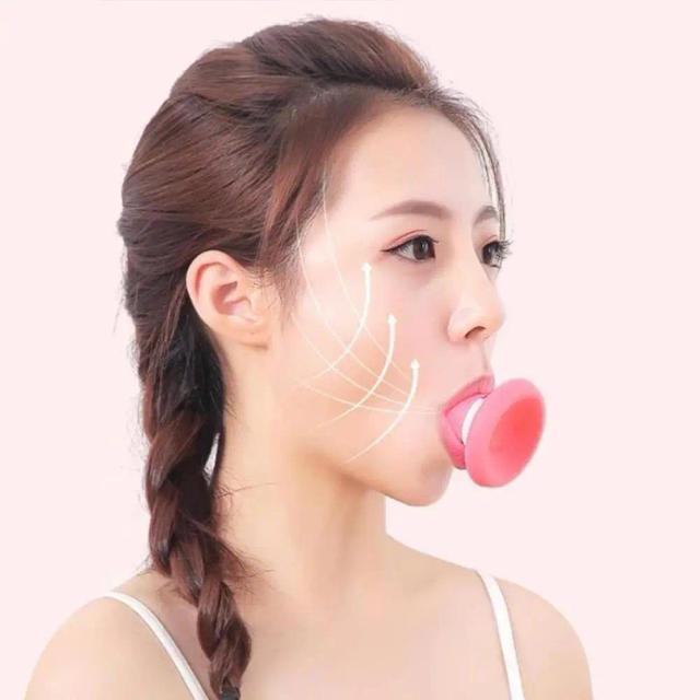 1pc Face Slimming Tool Face Lift Skin Firming V Shape Portable Mouth Instrument Wrinkle Exercise Exerciser Tool Cute Anti T7M0 on Productcaster.