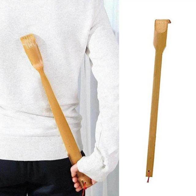 Durable Bamboo Massager Back Scratcher Wooden Scratching Backscratcher Massager Health Products on Productcaster.