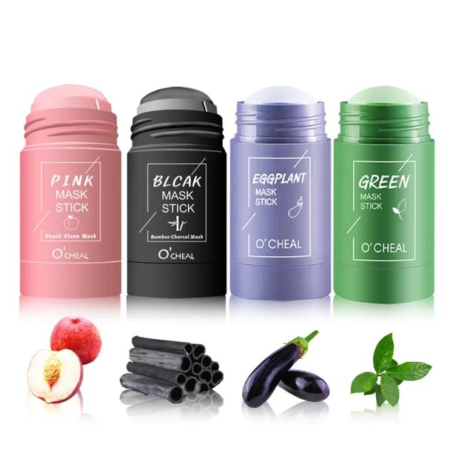 Green Tea Face Mask Cleaning Mask Stick Deep Moisturizing Shrink Pores Blackhead Acne Facial Film Korean Skin Care Product on Productcaster.