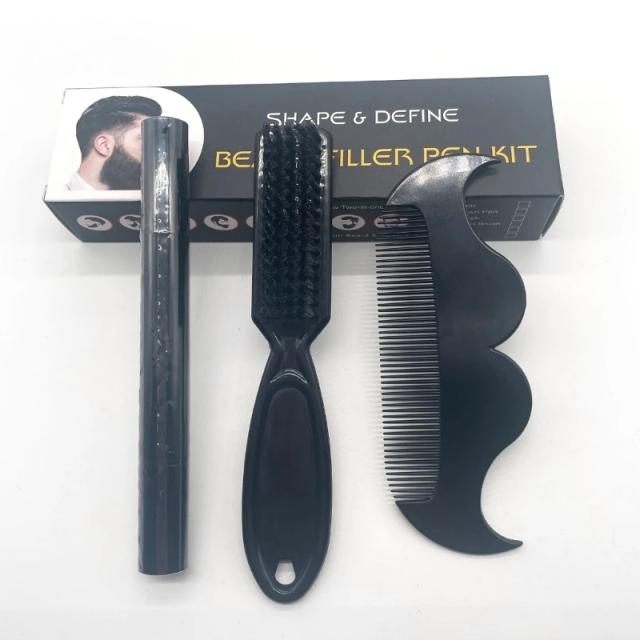 Waterproof Beard Filling Pen Men's Beard Repair Shape Define Your Beard on Productcaster.