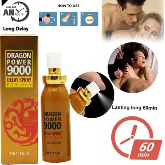 Delay Spray for Men To Extend Sex Time Anti Premature Ejaculation Fast Erection Long Lasting 60miuntes Climax Flirt Products on Productcaster.