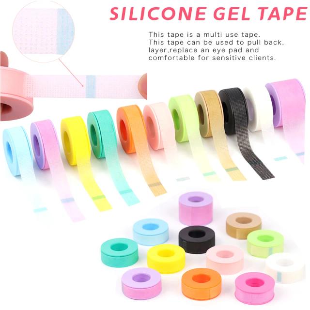 Silicone Gel Tape for Lash Extensions Sensitive Skin Multi Use Non-Woven Breathable Under Eye Pad Patches Makeup Tools Supplier on Productcaster.