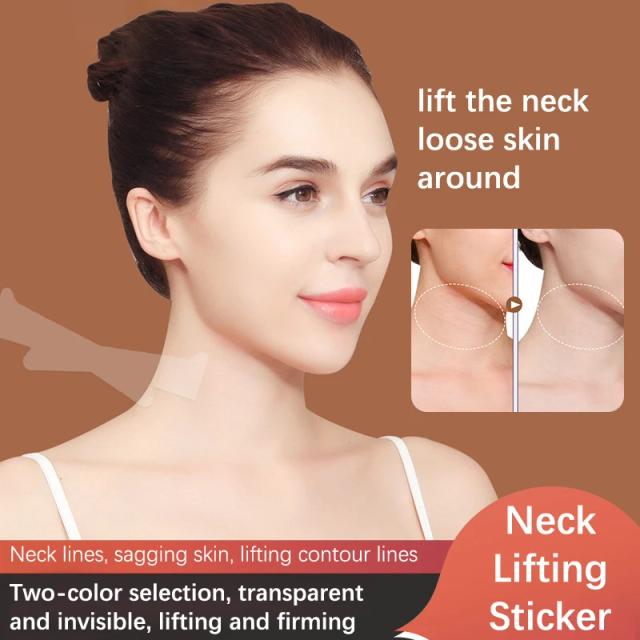 1/5/10/20pcs Highquality Instant Invisible Neck Stickers Neck Eye Double Chin Firming The Skin Lift V Shape on Productcaster.