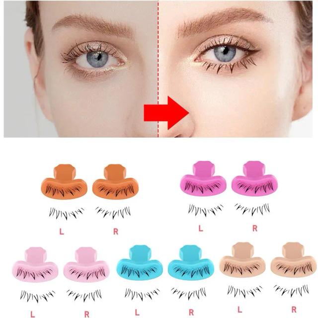 Eyelash Seal Natural Lazy Diy Lower Lashes Eyelash Stamps Eyelash Easy Tool Template Stamper Eyelash Under Beauty Seal G2Y4 on Productcaster.