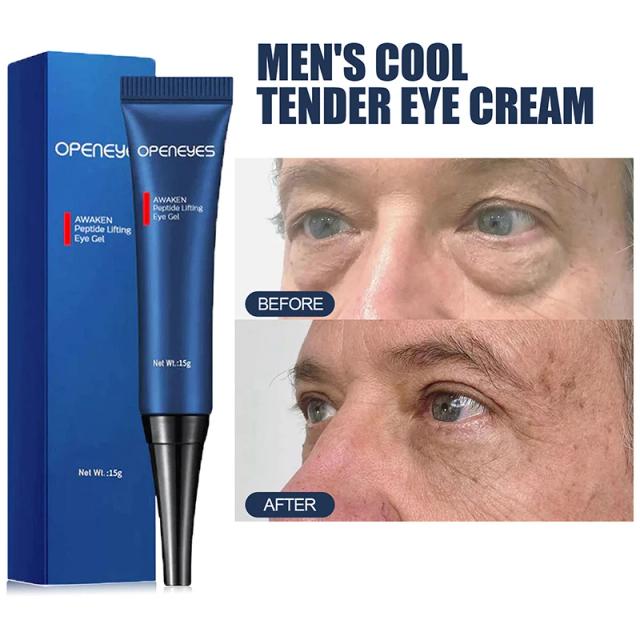 Men's Retinol Antiwrinkle Eye Cream Remove Dark Circle Eye Bags Puffy Eye Reduce Fine Line Eye Fat Particle Moisturiz Brighten on Productcaster.