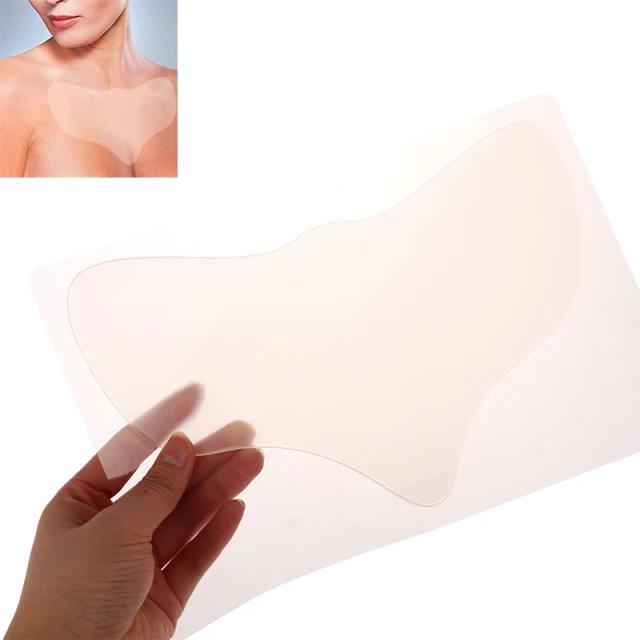 Transparent Silicone Anti Wrinkle Chest Pad Skin Care Reusable Anti Aging Breast Lifting Chest Patch NEW on Productcaster.