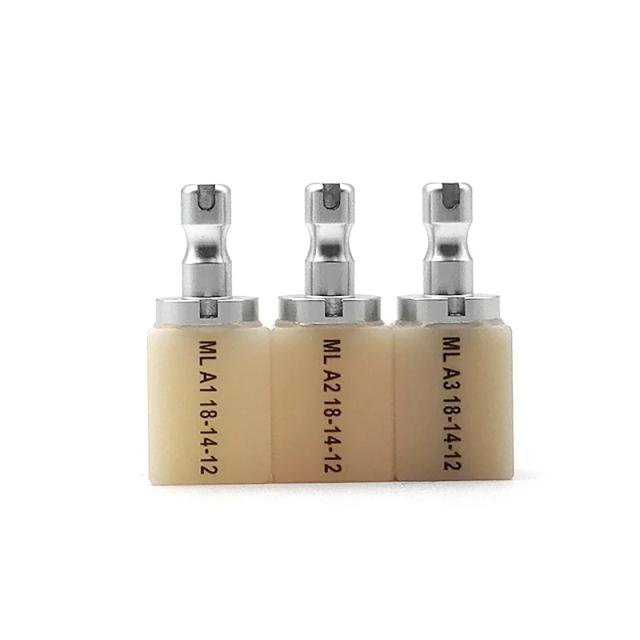 5 Pieces 18*14*12mm Dental Hyramic CAD/CAM Restorative For Dental Restorations on Productcaster.