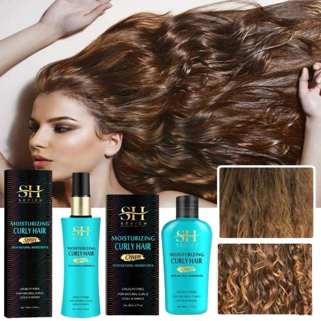 Sevich Curly hair care Styling Hair Moisturizing spray Natural 100ML Bounce Hair Care Hair Enhancing Boost Curl Styling Age O1N9 on Productcaster.