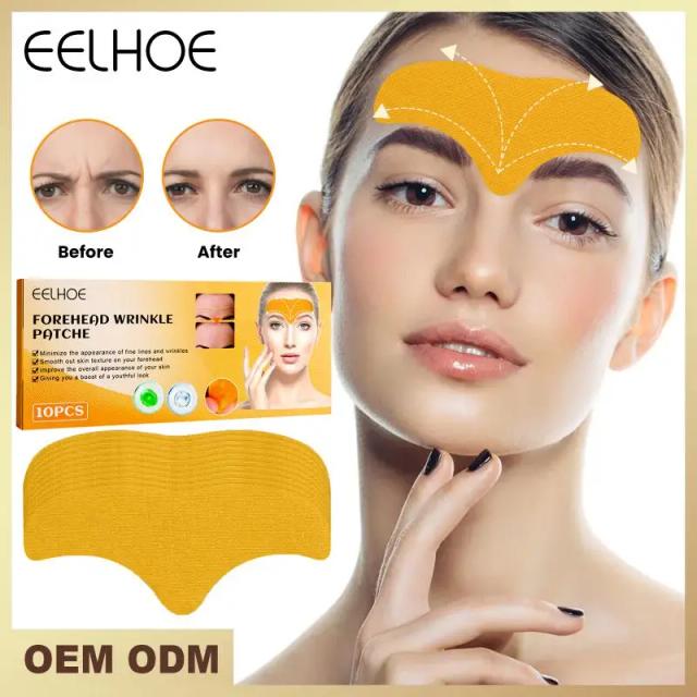 30-10pcs Collagen Forehead Wrinkle Patch Face Mask Head Lines Remover Masks Lifting Anti-Aging Stickers Skin Care Beauty on Productcaster.