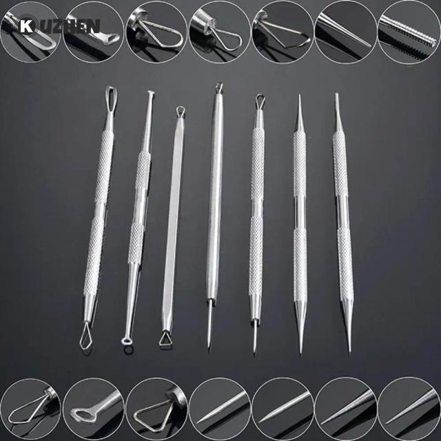 1Pcs Professional Antibacterial Black Head Remover Cleaner Needle Tool Blemish Pimple Acne Spot Extractor Remover For Face Care on Productcaster.