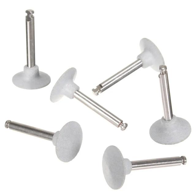 6Pcs Dental Composite Polishing Tools Dental Silicone Grinding Heads for Low-speed Machine Polishing Dental Tools on Productcaster.