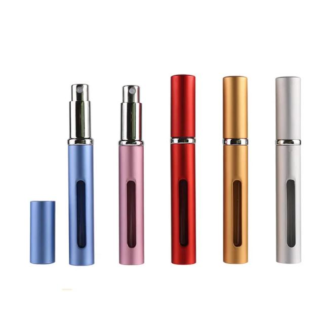 5ml Perfume Refill Bottle Portable Mini Refillable Spray Jar Scent Pump Empty Cosmetic Containers Atomizer for Travel Tool Hot on Productcaster.