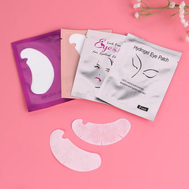 50 Pairs Set U Shape Notch Eyelash Extension Eye Patch Mat Gel Sanitary Pads Eye Lash Patch Supplies Connec Eye Mask Beauty on Productcaster.