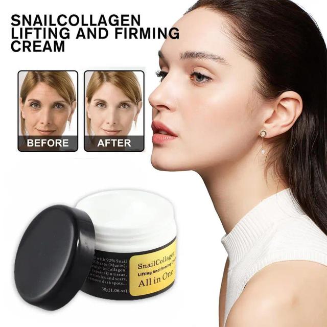 Snail Essence Face Cream Moisturizing Brighten Whitening Cream Cosmetics Skin Lifting Cream Fine Firming Korean Care Fade L C9F6 on Productcaster.