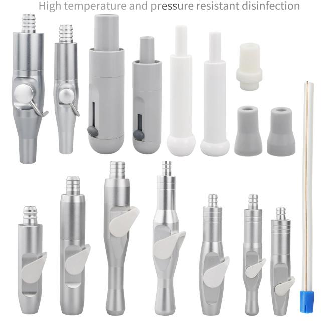 Dental Valve Oral Saliva Ejector Suction Short Strong Weak Handpiece Valve Dental Oral Saliva Short Weak Handpiece Tip Adaptor on Productcaster.