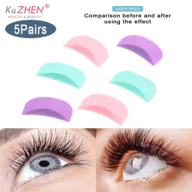 5 Pairs Eyelash Lifting Silicone Pad Eyelash Extension Supplies Lifting Stripe Eyelash Perm Pads Eyelash Curler Accessories on Productcaster.