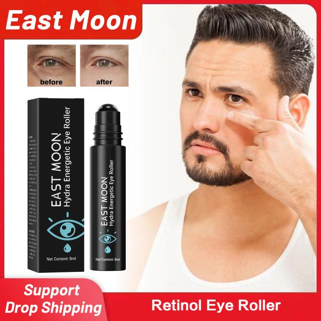 Retinol Eye Roller for Men Anti Wrinkle Lifting Firming Improve Dark Circles Against Puffiness Nourishing Moisturizing Eye Care on Productcaster.