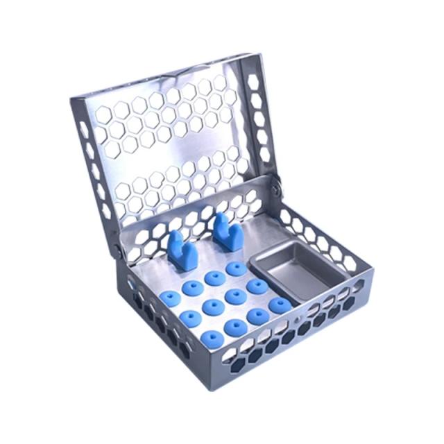 Planting Instrument Disinfection Box Stainless Steel Dental Implant Kit Dental Instrument Dental Material on Productcaster.