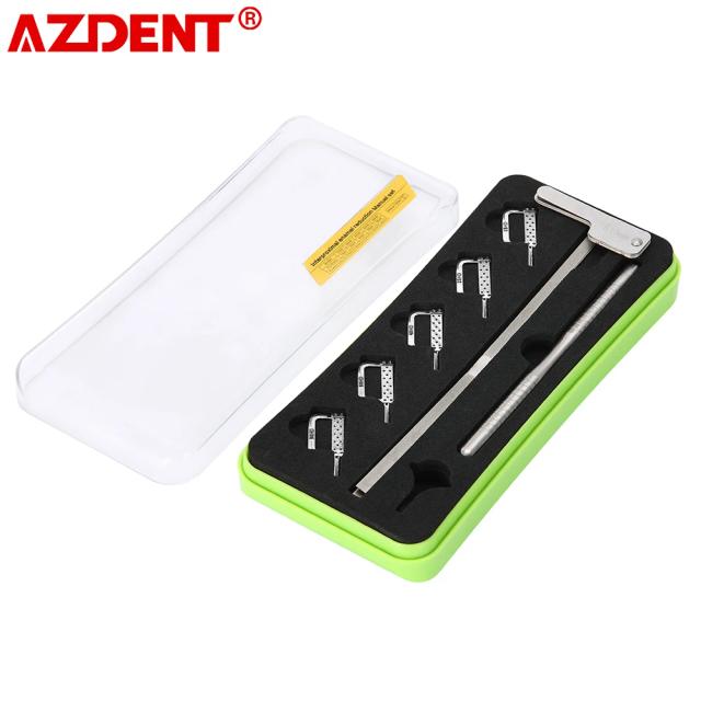 AZDENT Dental Orthodontic Interproximal Enamel Reduction Automatic Strip Dental Tools Gauge Handle Polishing Strip Accessory on Productcaster.