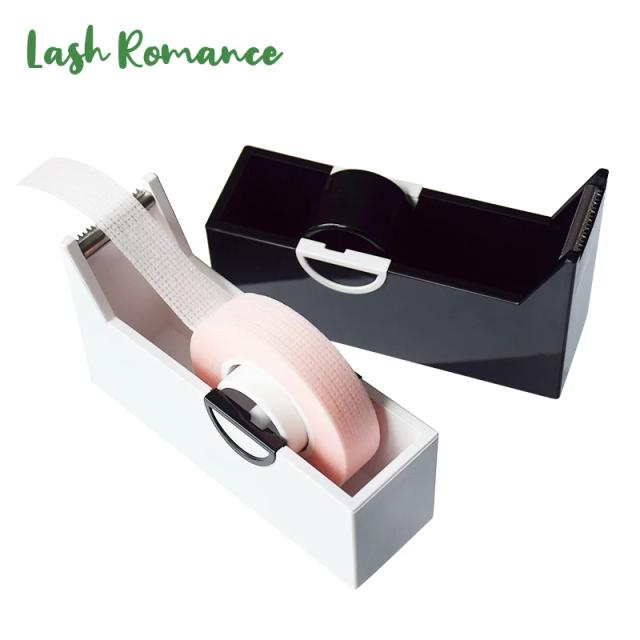 Lash Romance Tape Cutter White Black Color High Quality professional for Eyelash Extension Tape cutting machine on Productcaster.