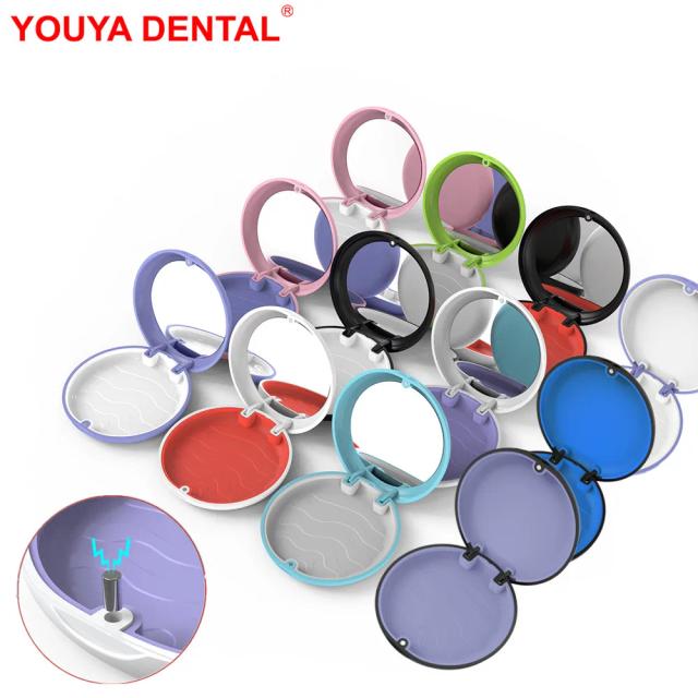 1Pc Braces Orthodontic Case Dental Retainer Box Case Magnetic Aligner Mouth Guard Container For Teeth Travel False Denture Boxes on Productcaster.