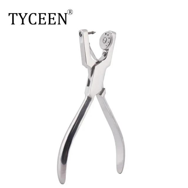 Dental Dam Hole Punch Pliers for Dentist clinic Perforator Rubber Orthodontic Tools Dam Clips Pliers on Productcaster.