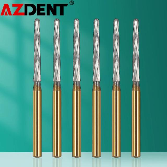 FG 1.6mm Series Dental Carbide Tungsten Burs Drill 6pcs/Pack Tooth Extraction Burs For High Speed Handpiece on Productcaster.