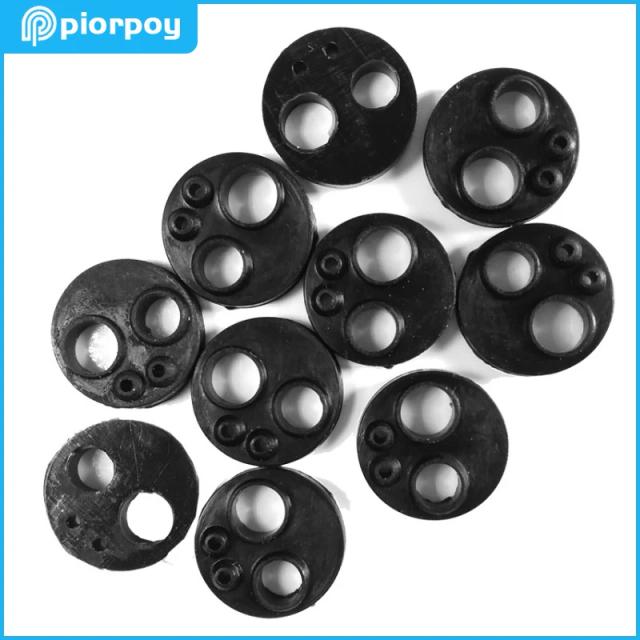 PIORPOY 10Pcs Dental High Low Speed Handpiece Tail Pad Plastic Seal High Temperature Resistant Dentistry Accessories 2/4/6 Holes on Productcaster.