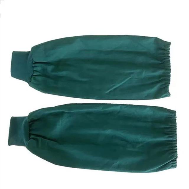 Dental Cleaning Anti-Dirty Sleeve Cuff Protection Accessories Dark Green Cotton Clean Supplies on Productcaster.