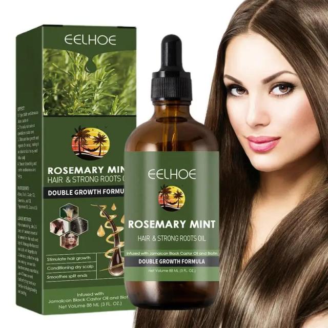 88ml Rosemary Essential Oil For Hair Growth Anti-frizz Growth Hair Smooth Serum Hair Growth Oil Anti Hair Loss Beauty Hair Care on Productcaster.