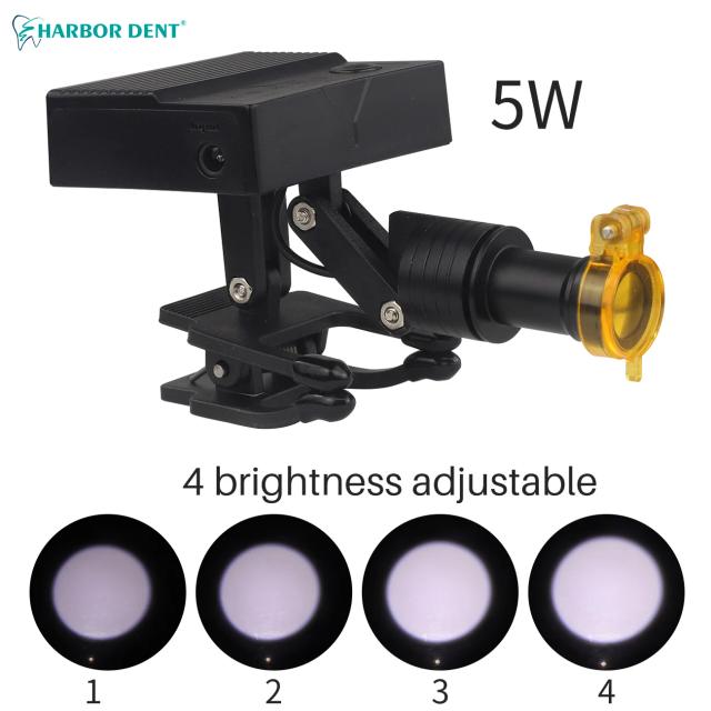 5W Wireless Headlight Lab Medical Magnifier Magnification Binocular Portable For Dental Loupes With Light Dentistry Tool on Productcaster.