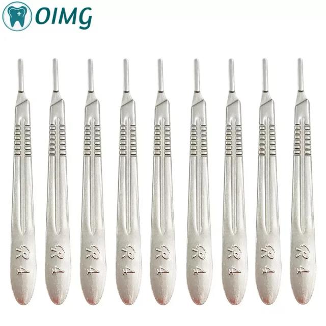 Dental Scalpels Handle #3 #4 Blade Handle High Quality Stainless Steel Dental Oral Hilt Ordinary Thickening for Selection on Productcaster.