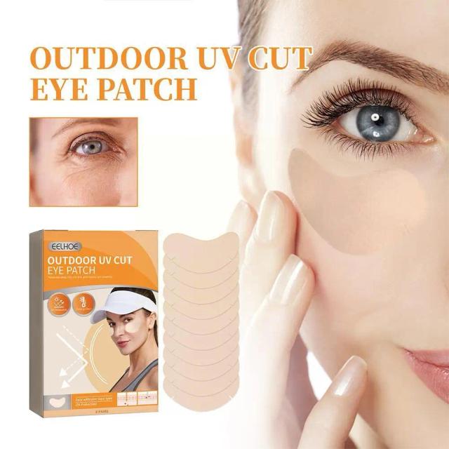 Facial Sun Protection Patches UV Protection Universal Sunscreen Facial Mask Sunblock Under Eye Ultraviolet Pad For Outdoor T6H0 on Productcaster.