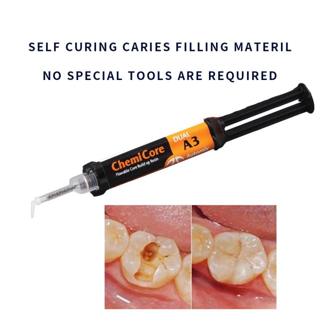 Caries Filling Material Tooth Repair Kit Self Cure Resin Teeth Cavities Restoration Permanent Filler Composite Supplies Automix on Productcaster.