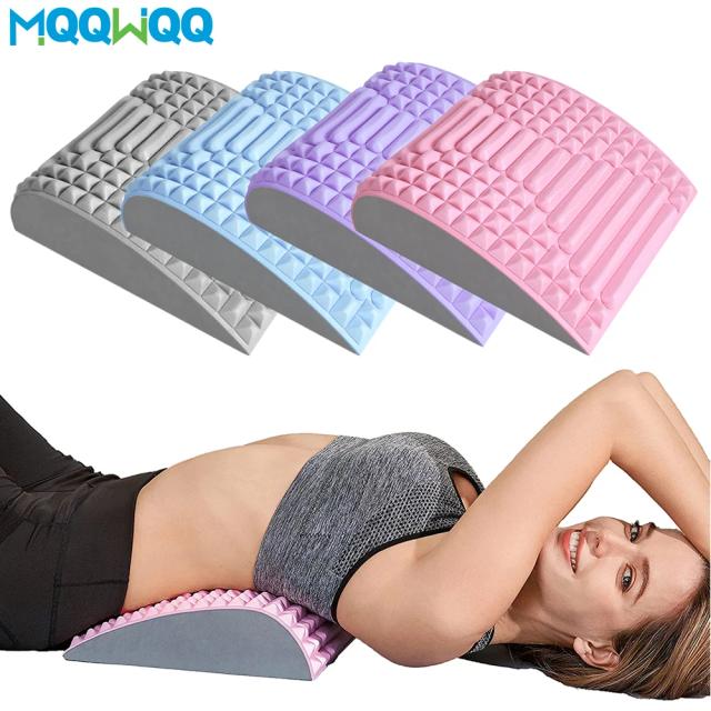 Neck & Back Stretcher, Back Neck Cracker for Lower Back Pain Relief, Refresh Back Stretcher, Waist Relaxation Yoga Stretcher on Productcaster.