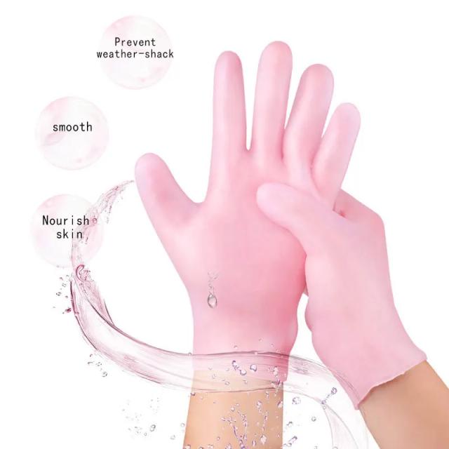 SPA Gel Gloves Moisturizing Whitening Exfoliating Smooth Beauty Hand Care on Productcaster.