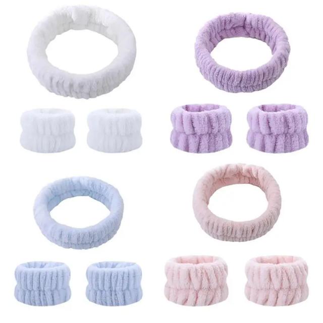 Face Washing Wristbands Face Wash Bands For Wrists Spa Washband Microfiber Wrist Wash Towel Wristbands Head And Wrist Bands For on Productcaster.