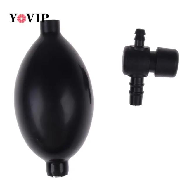 1Pc 11cm Rubber Blood Pressure Monitor Inflation Pump Latex Bulb Tonometer Ball Blood Pressure on Productcaster.