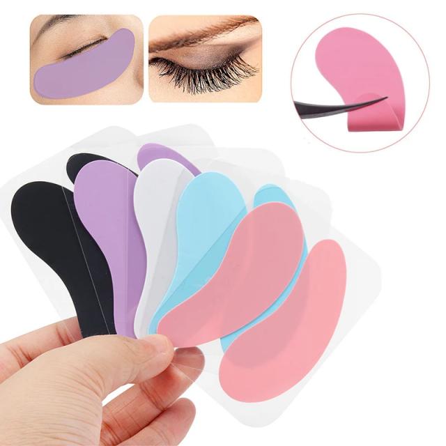 New Reusable 1Pair Eye Pads Silicone Stripe Lash Lift Eyelash Extension Hydrogel Patches Under Eye Gel Patch Makeup Tools on Productcaster.