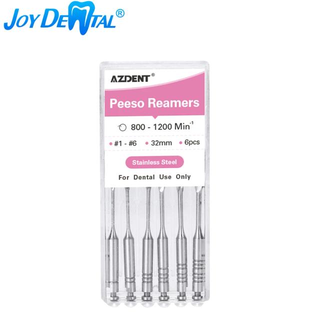 JOY DENTAL Dental Endodontic Drill Gates Glidden Peeso Reamers Rotary Paste Carriers 32mm/25mm Engine Use Stainless Endo Files on Productcaster.