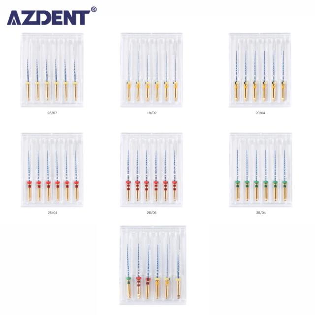 AZDENT Dental Endo Root File Root Canal Engine Use Endondontic Dentist Tool Instrument 25mm on Productcaster.