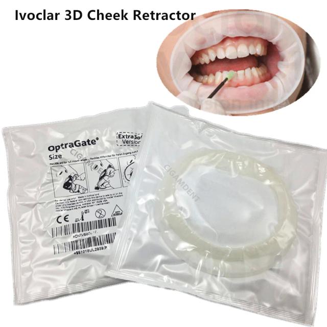 OptraGate 3D Dental Mouth Opener Lip Cheek Retractor O Shape Regular Small Ivoclar Vivadent Teeth Whitening on Productcaster.