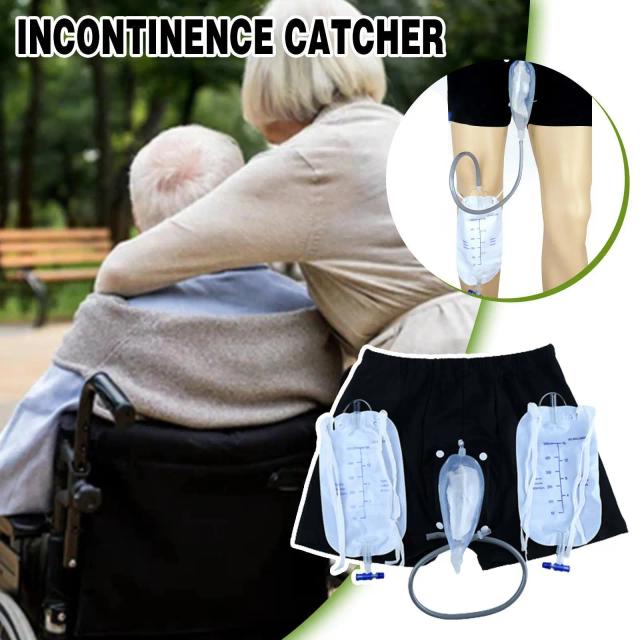 1set Reusable Urinary Receiver For Men Women Urine Collector Kit Panties Fixed Urine Catheter Urinary Bag For Urine Inconti O7H2 on Productcaster.