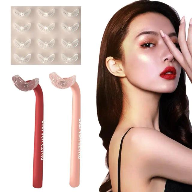 New Eyelash Seal DIY Lower Lash Extension Stamps Silicone Makeup Tool For Beginner Convenient Natural Simulation Mascara Sticker on Productcaster.