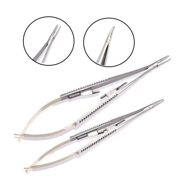 Dental Surgical Orthodontic Implant Castroviejo Needle Holders Tweezers Dental Pliers Dentistry Tool on Productcaster.